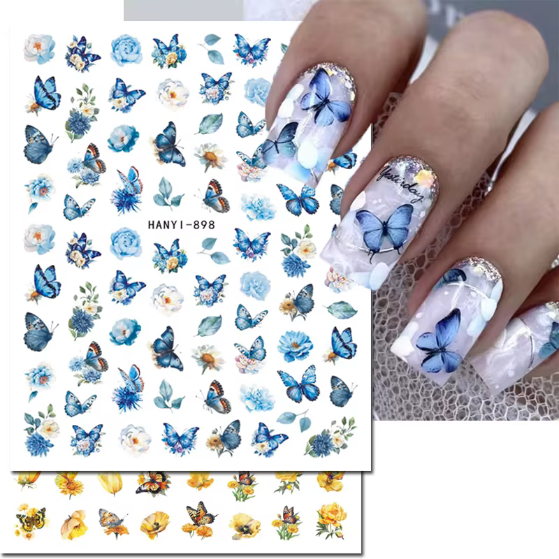 Autocollants 3d pour Nail art