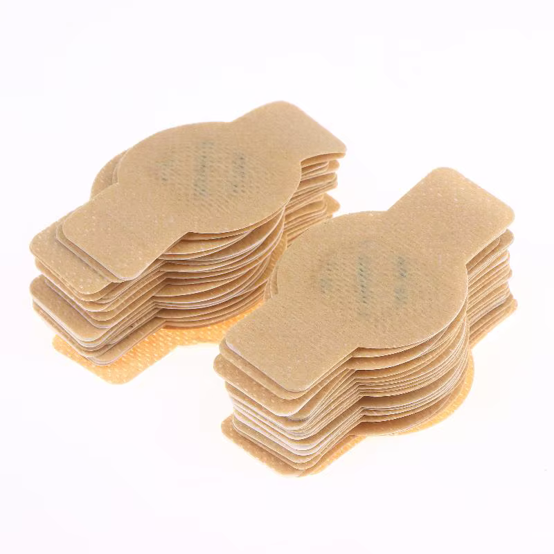 2 sachets de patchs gris pour la réparation des ongles