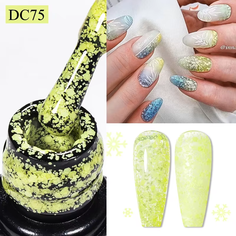 Vernis à ongles gel flocon de neige 7ml