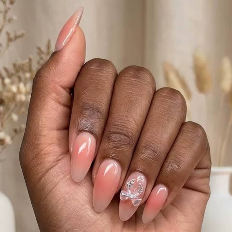 Faux Nministériels d Papillon Style Français Rose