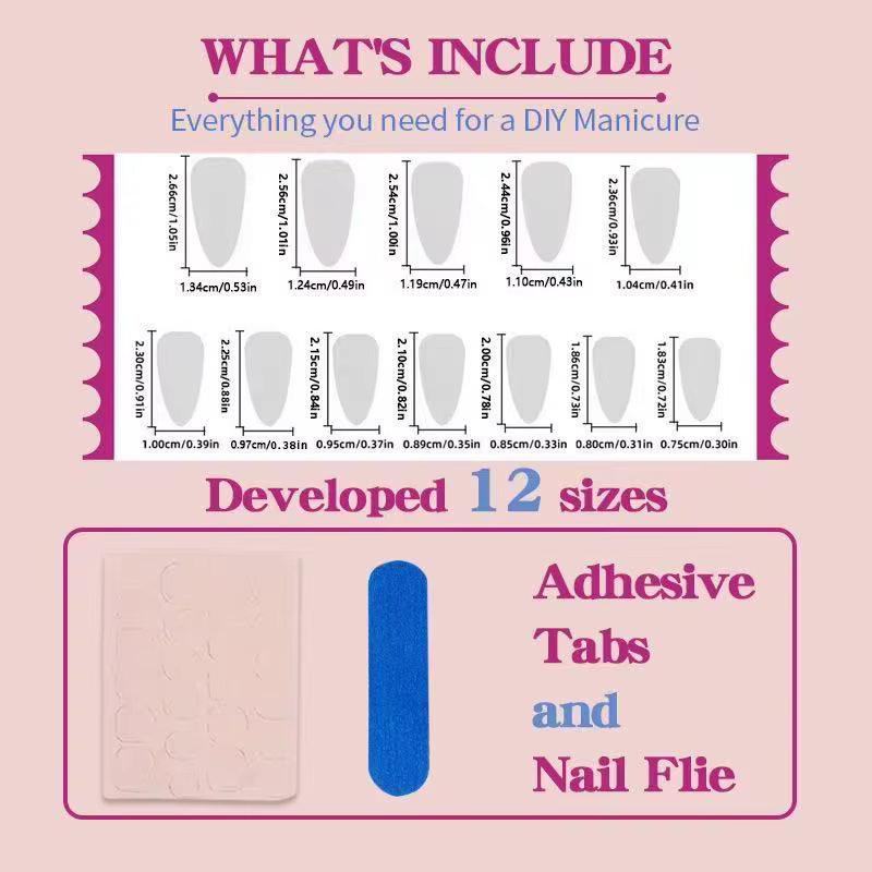 24 pièces – Kit d'ongles ovales marron foncé à motif léopard texturé écaille de tortue – Autocollants pour ongles haut de gamme – La beauté de la nature sauvage