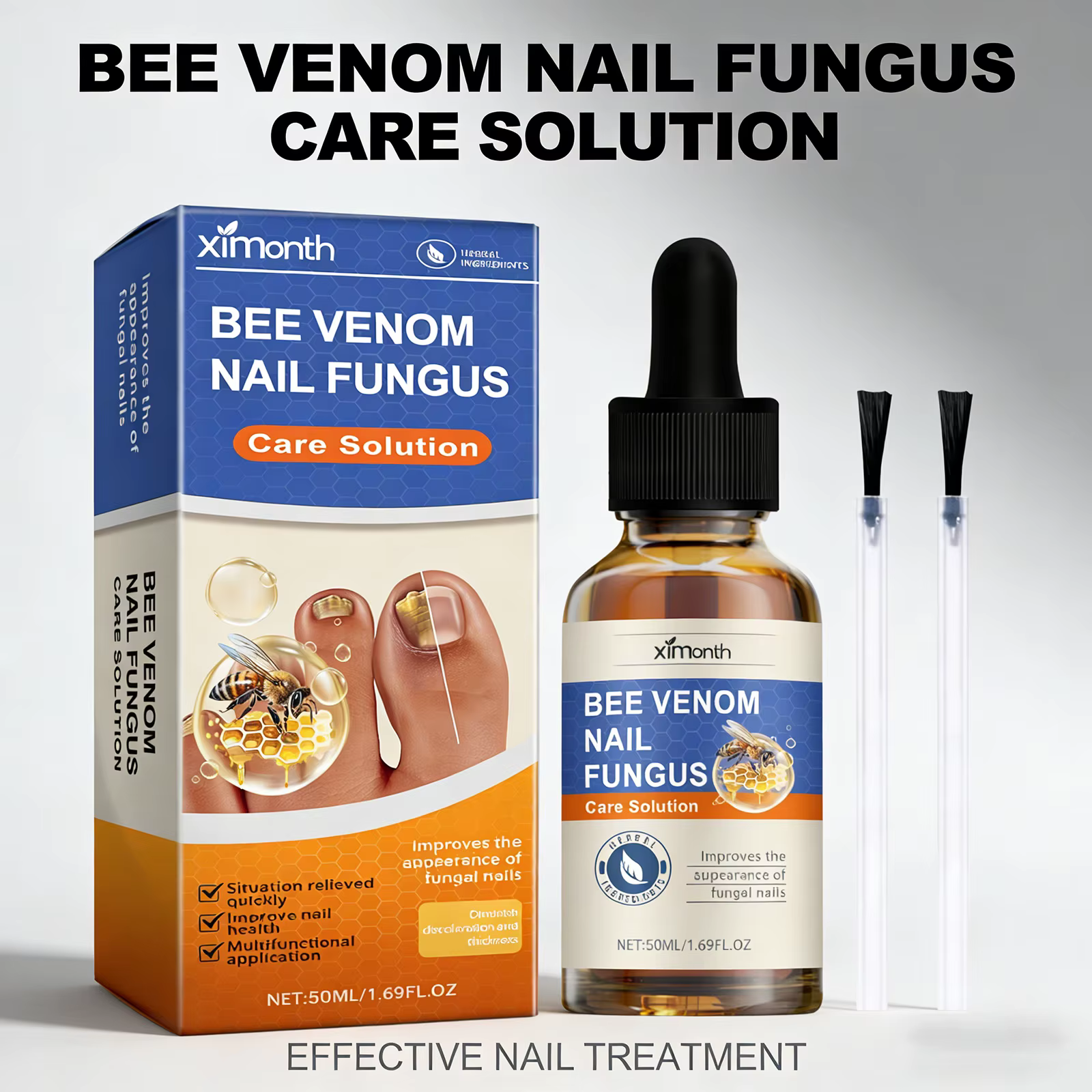 Solution de soin des ongles contre les mycoses