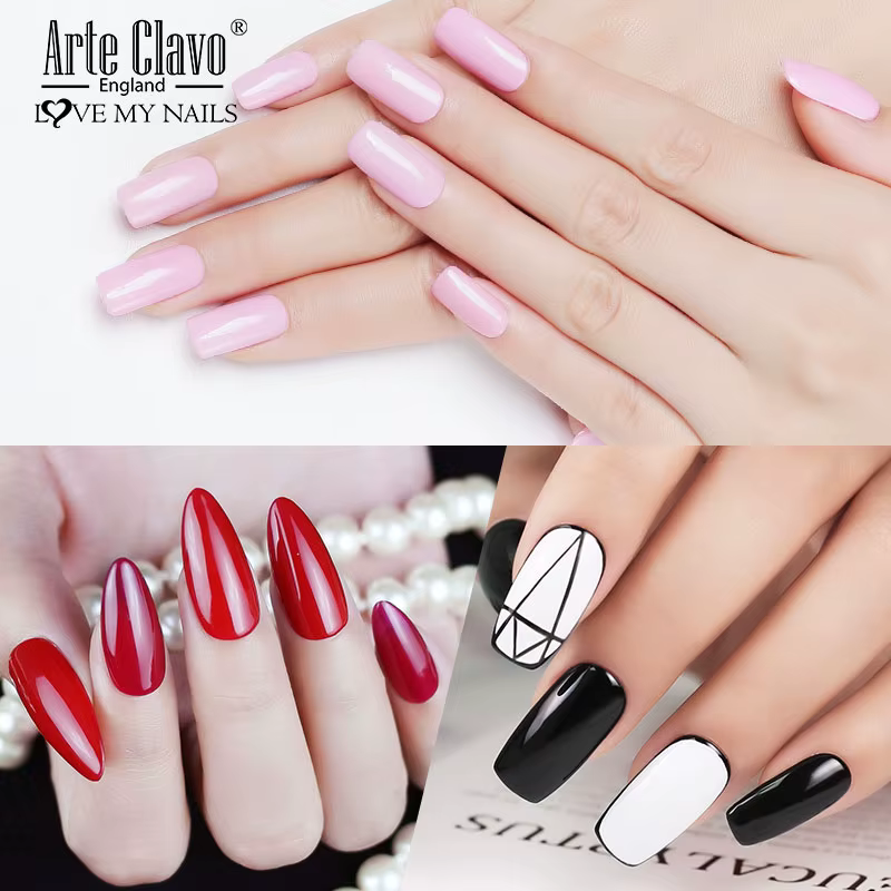 Arte Clavo série rouge vernis à ongles couleurs de fête
