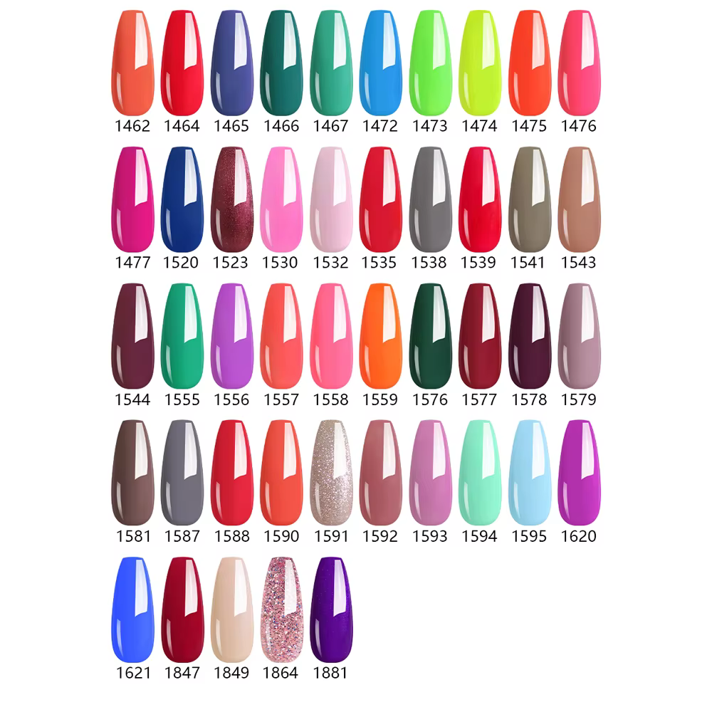 NAILCO 85 couleurs Gel à ongles UV LED 15ML laque pour manucure vernis hybride semi-permanent