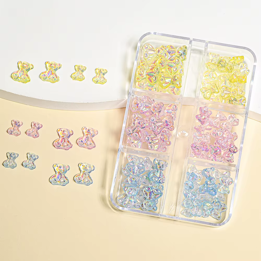 Aurora Bear – accessoires de décoration pour ongles