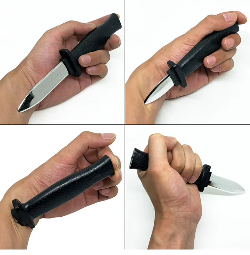 Prothèses dentaires d'Halloween, fausse langue, farces, couteau à poignard, faux ongles rétractables, accessoires magiques pour Halloween