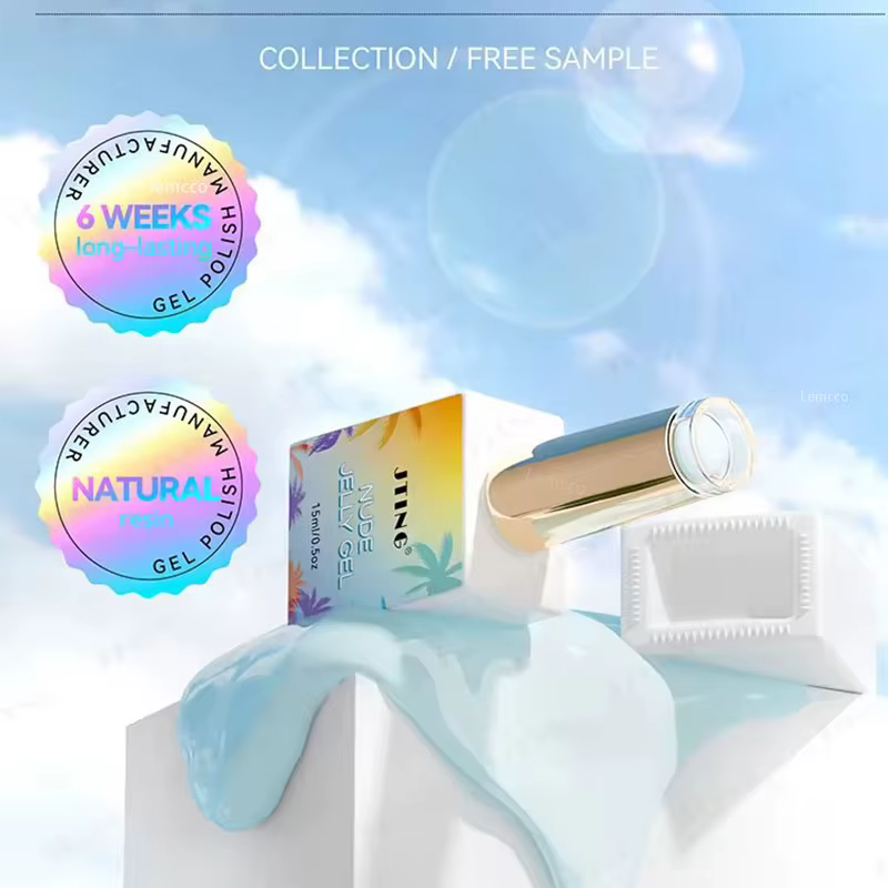 Eleanos – ensemble de vernis Gel gelée transculent haut de gamme
