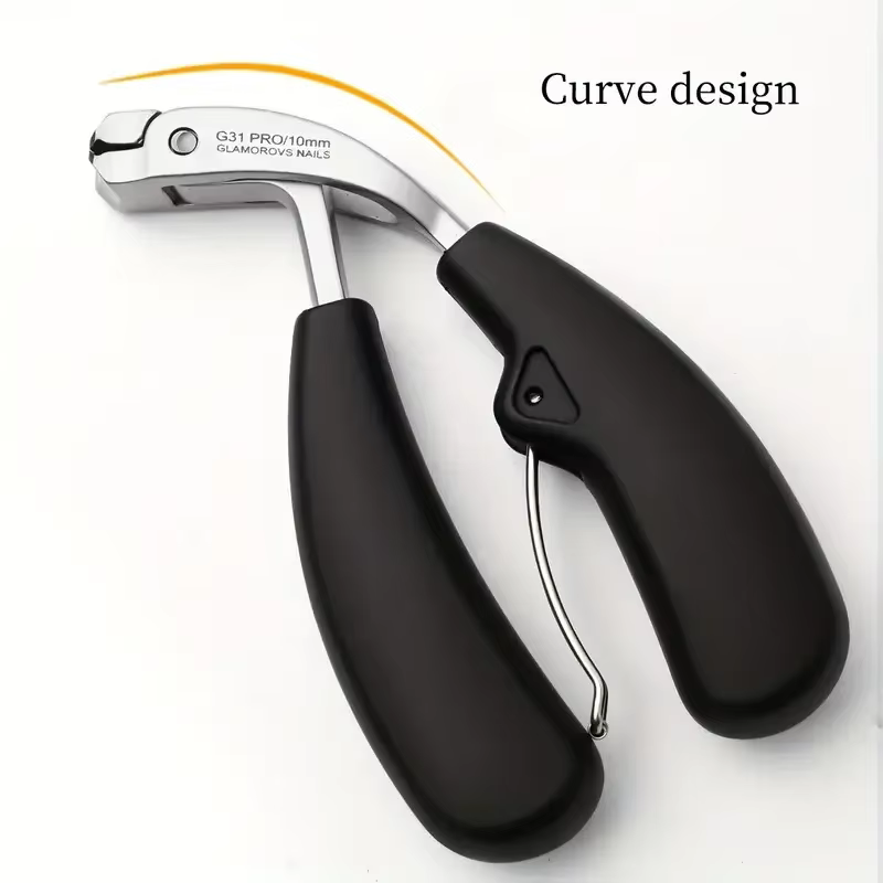 Coupe-ongles incurvés à bouche extra large pour ongles épais