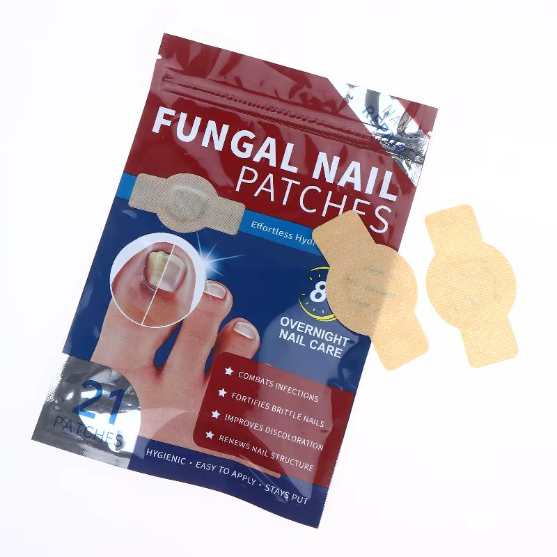 2 Sachets d'autocollants gris pour ongles des pieds
