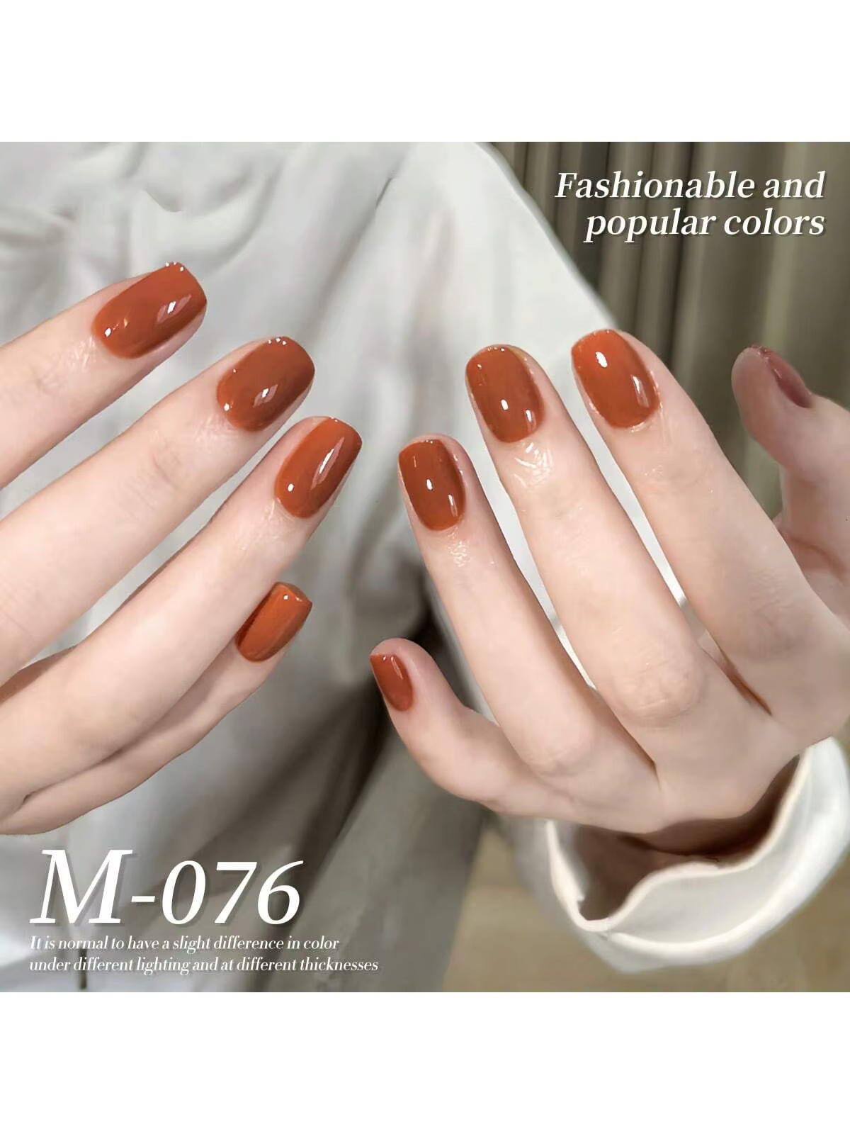 Vernis à ongles Gel orange 15ML