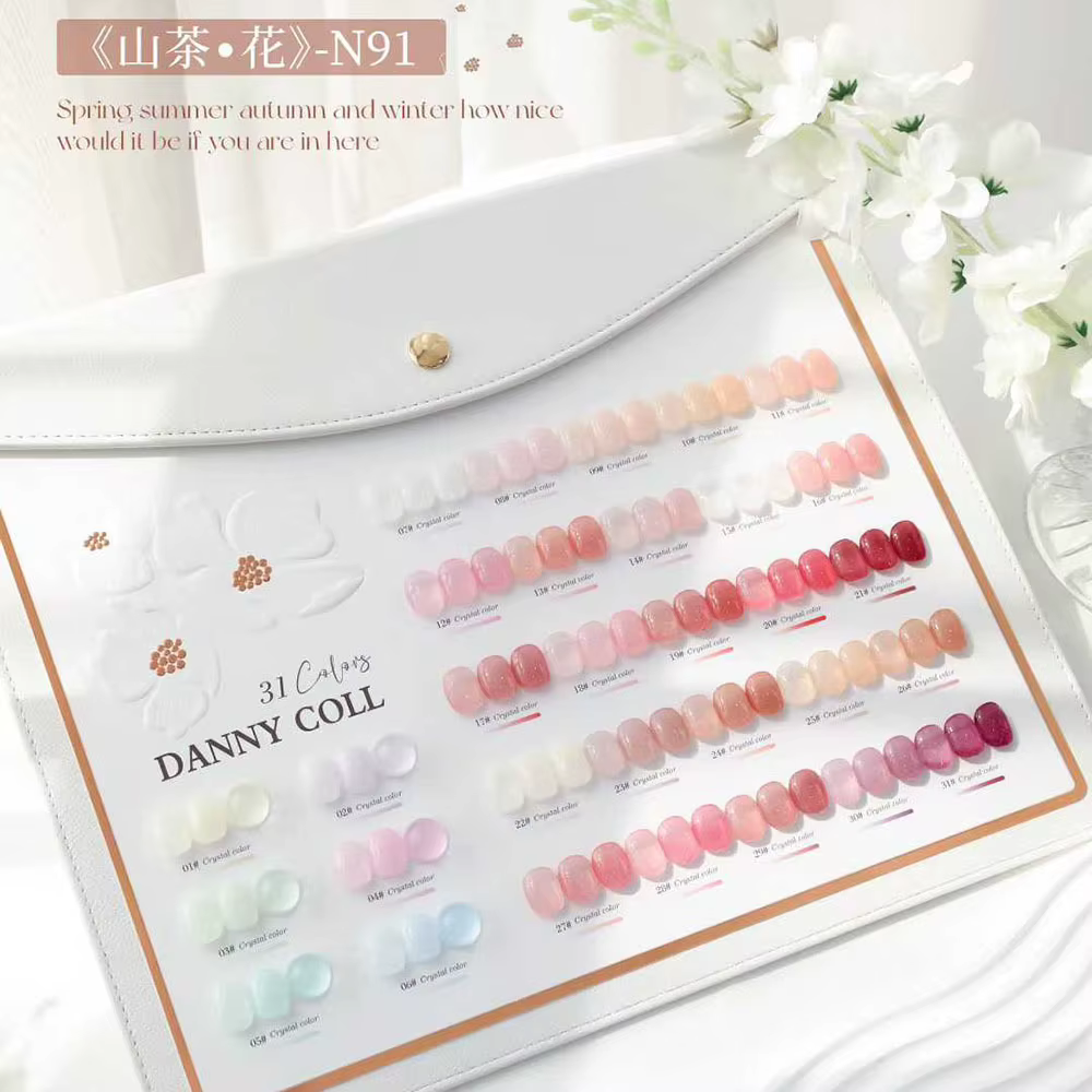 Ensemble de Verhéritage à Ongles Gel de Style Coréen