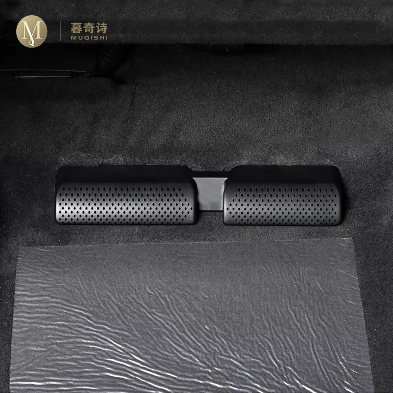 Couvercle de protection pour ventilation de climatisation intérieure de voiture Audi Q5 2018 – 2023, couvercle de ventilation pour siège arrière, accessoires anti-poussière, rénovation ABS