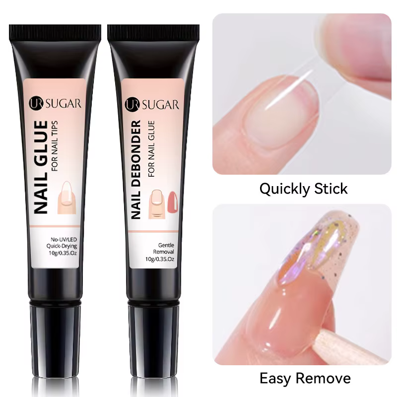 UR SUGAR 1/2pcs 10g Dissolvant de colle à ongles pour faux ongles