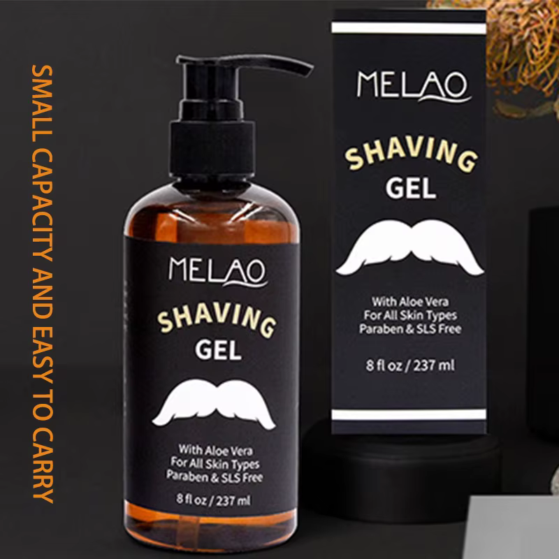 Gel à raser pour hommes, crème à raser rafraîchissante, adoucissant pour la barbe, rasage en douceur, gel à raser super-lisse incroyable pour hommes seniors