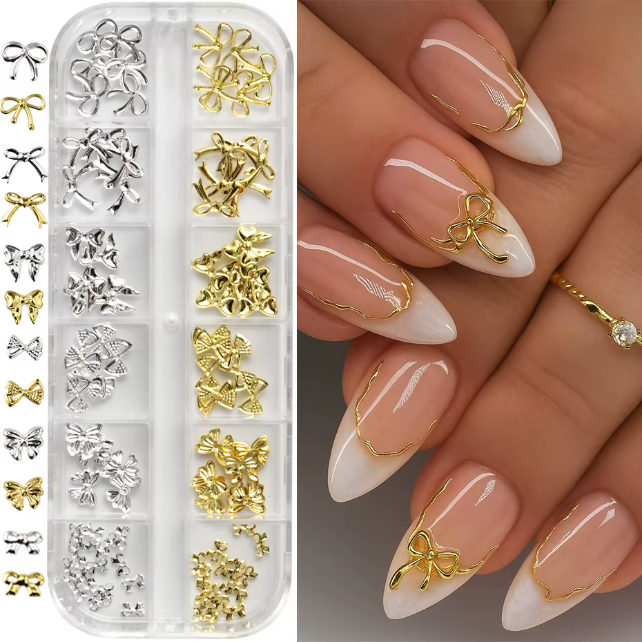 Breloques pour ongles, 12 grilles