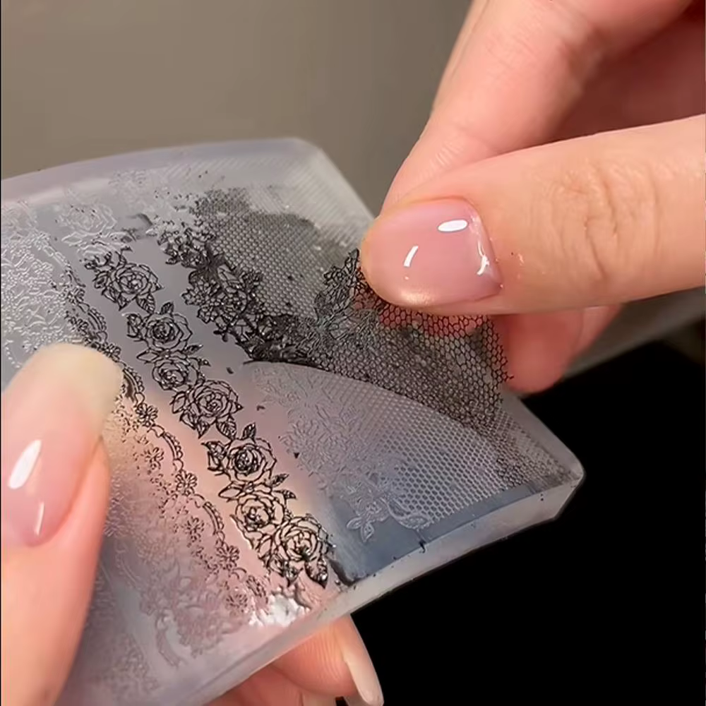 1 pièce Moule en silicone 3D pour nail art
