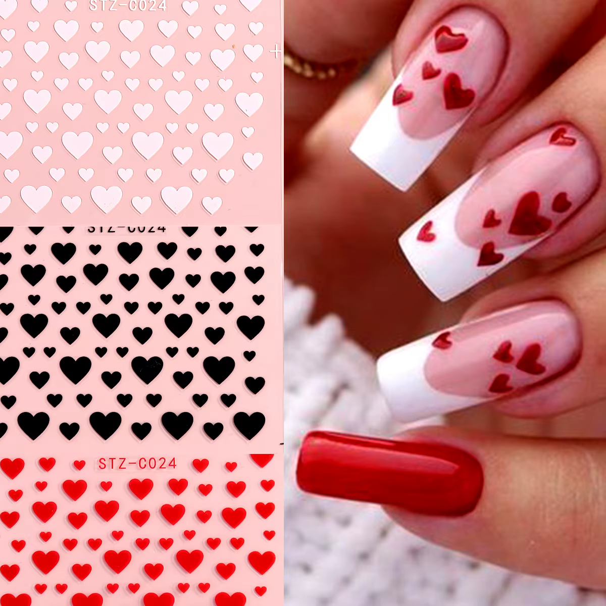 Autocollants 3d pour Nail Art