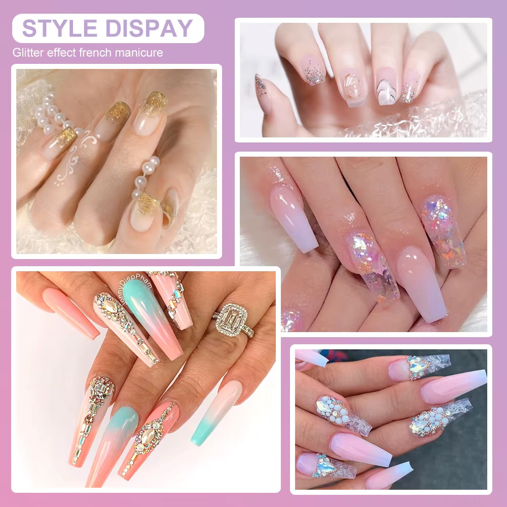 Poudre acrylique pour ongles et monomère liquide