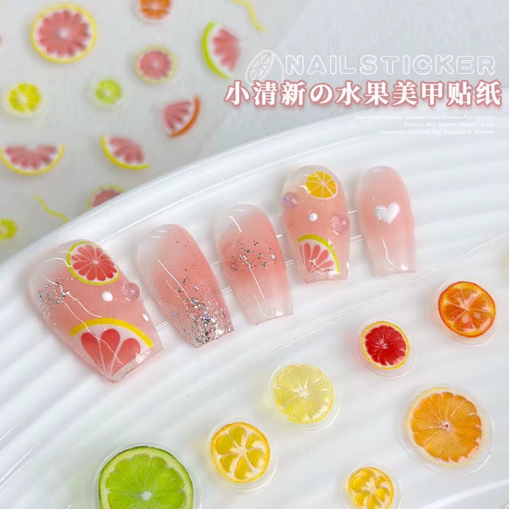 Autocollants 3D pour les ongles