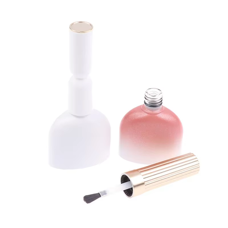 Mini bouteille en verre pour vernis à ongles de 15ml
