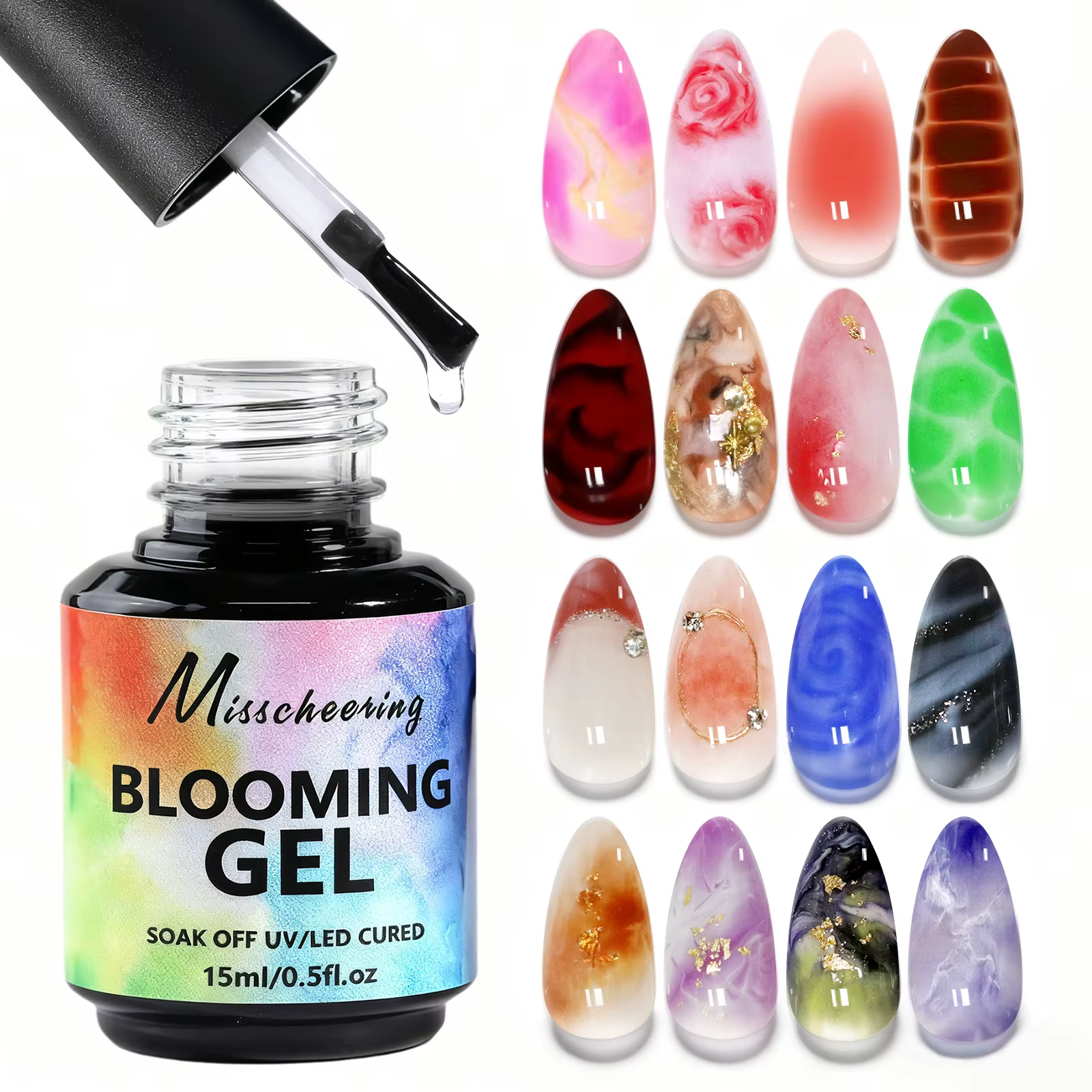 Vernis à ongles Gel à floraison claire