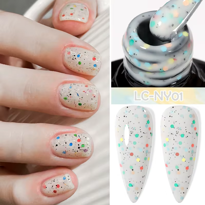 LILYCUTE 6 pièces/ensemble 7ml Macaron crème Gel vernis à ongles pour printemps été