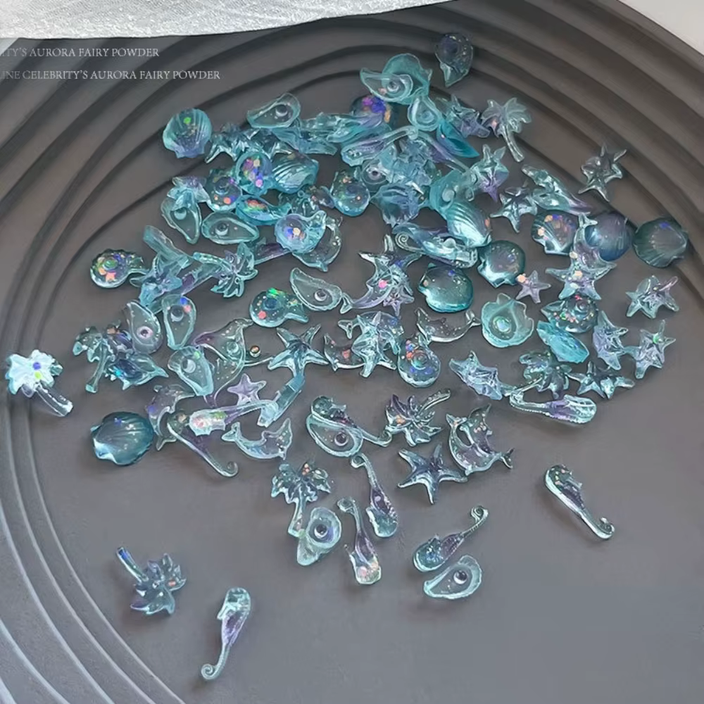 Accessoires de nail art nacrés