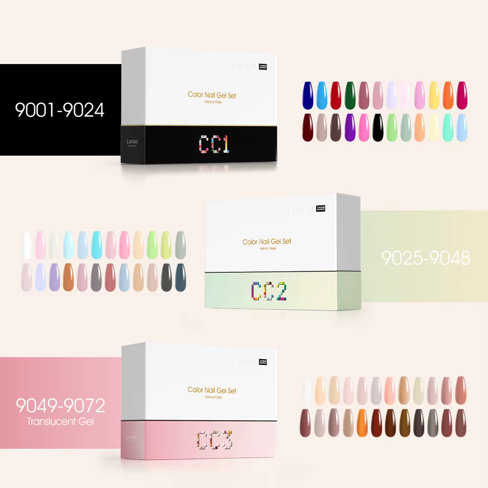 9ml CANNI Venalisa Hema gratuit vernis à ongles Semi Permanent couverture complète couleur Gel