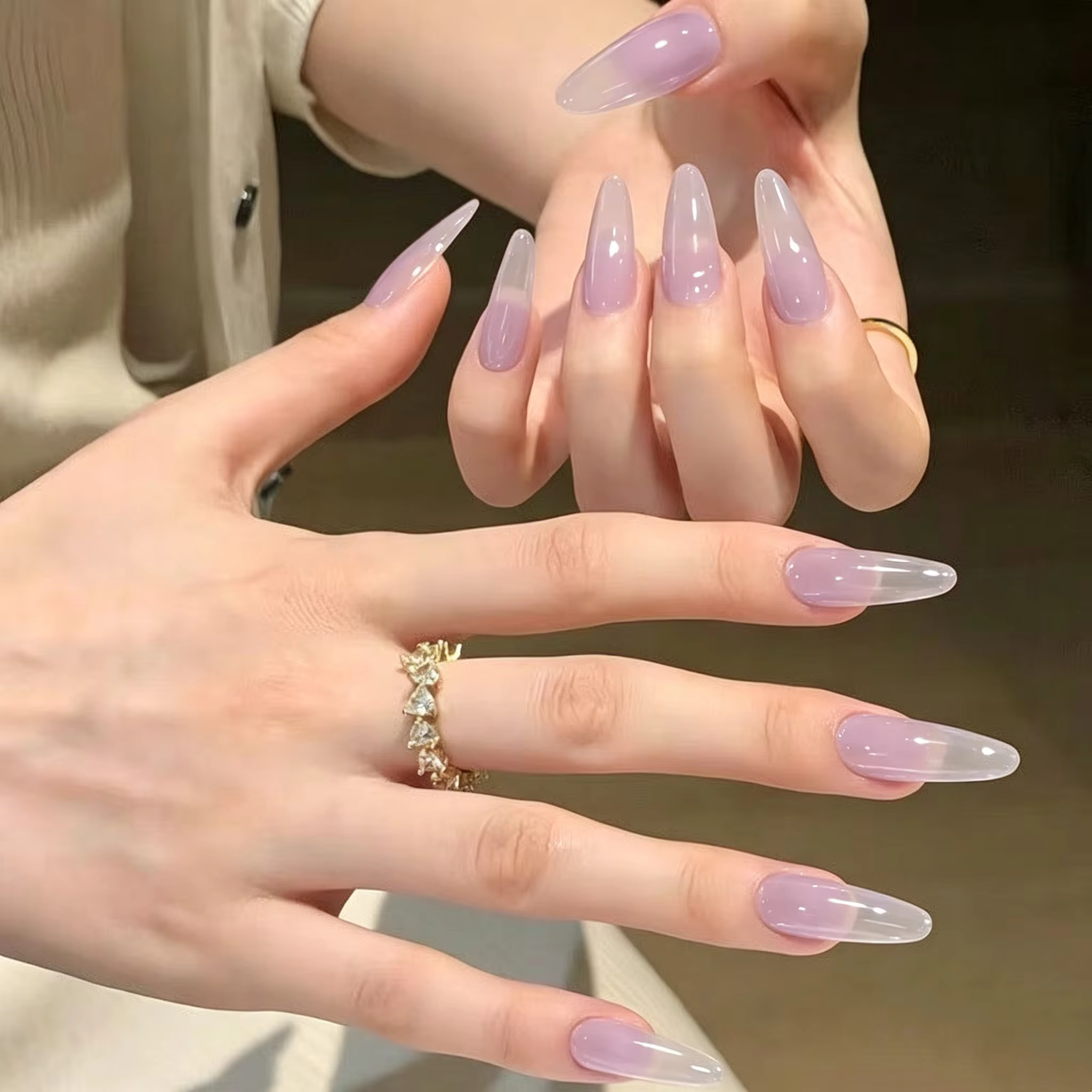 Sans tracas # Gelée de gel 26 Watery Milk Grape Jelly 15ml
