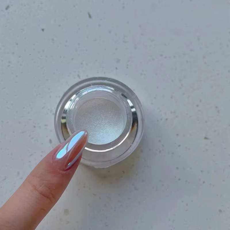 Aurora Pearl White N64.Glitter Dust