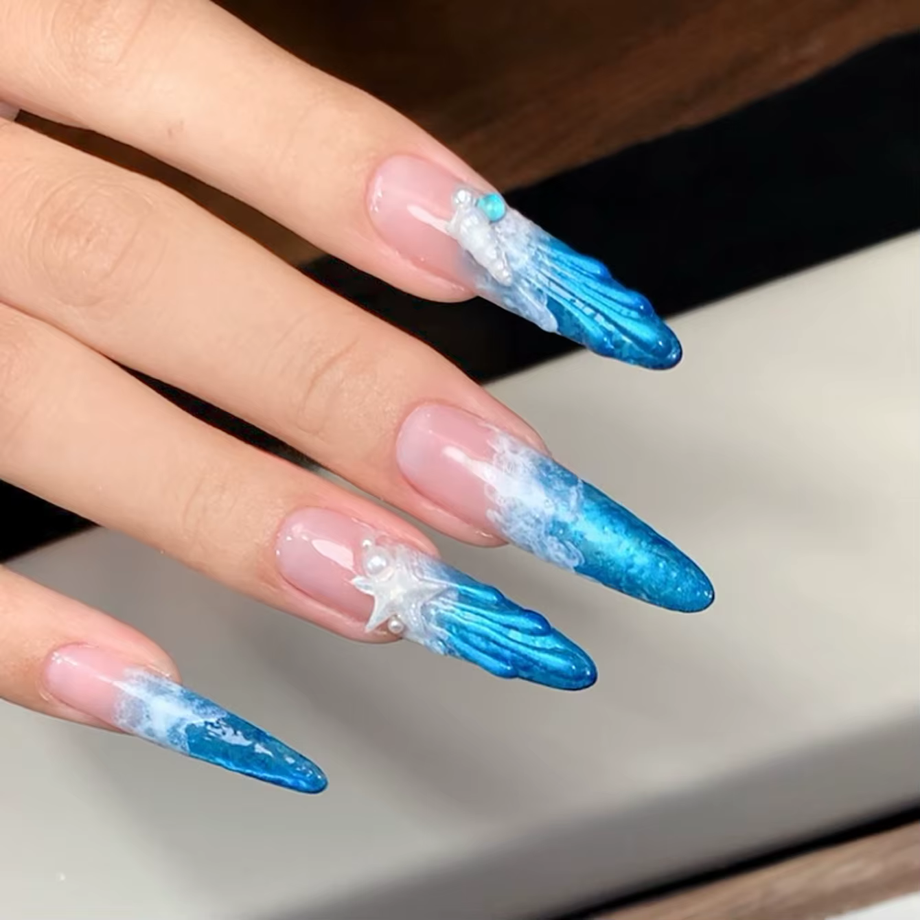 MIANEL 2026 Nouveau Gel à Ongles Effet Marbre Rapide