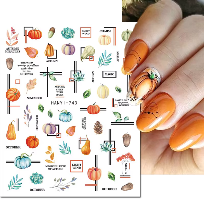 Autocollants 3d pour Nail Art