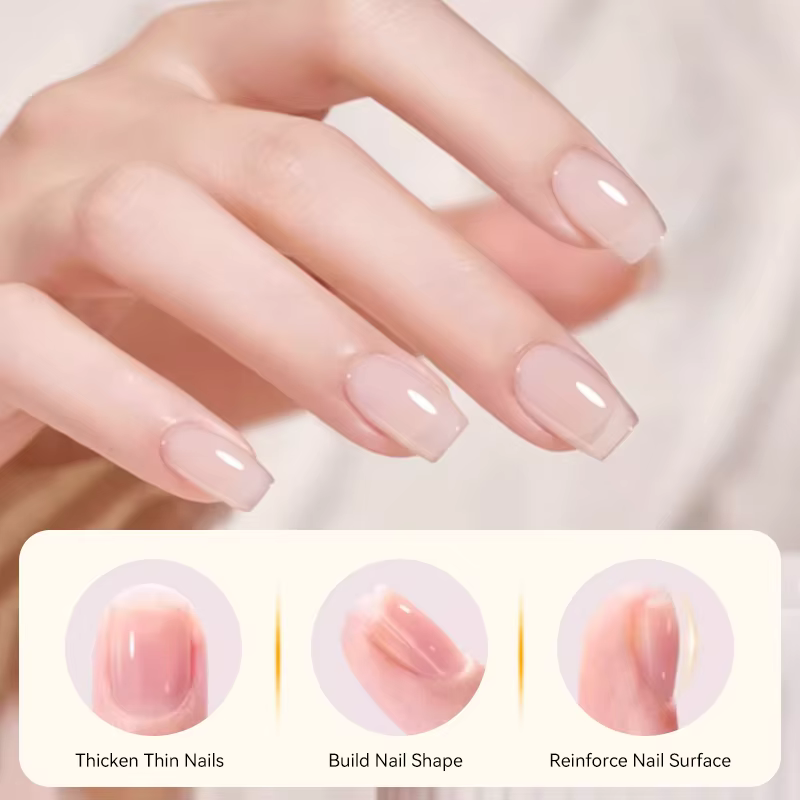 UR SUGAR 15ml Gel de renfort 9 en 1 Gel fort multifonctionnel Gel renforcé Semi Permanent UV Soak Off Gel d'art des ongles