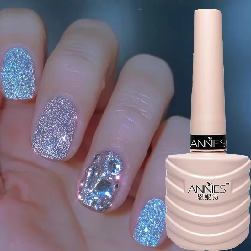 Verhéritage à Ongles en Gel UV à Paillettes pour Manucure