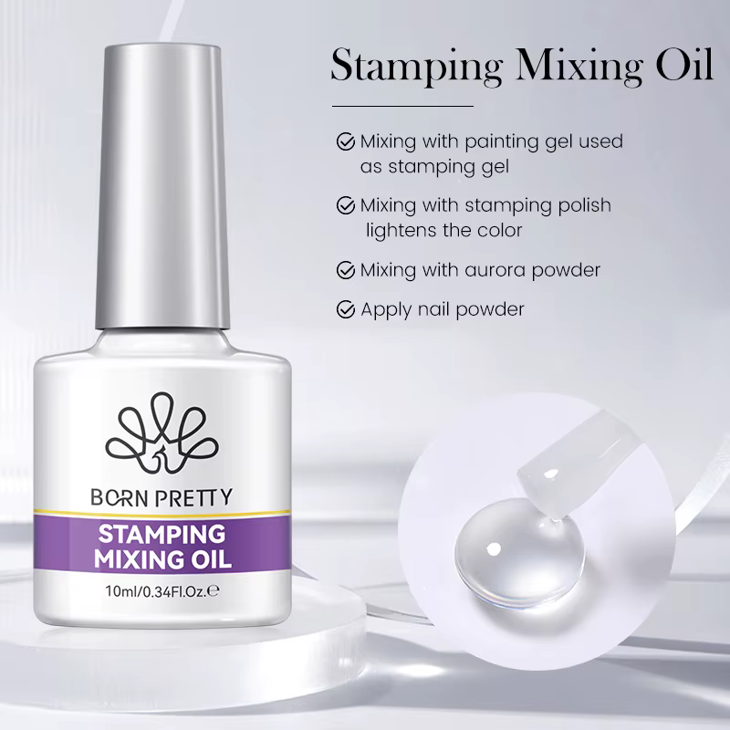 BORN PRETTY 10ml estampage mélange peinture à l'huile Gel