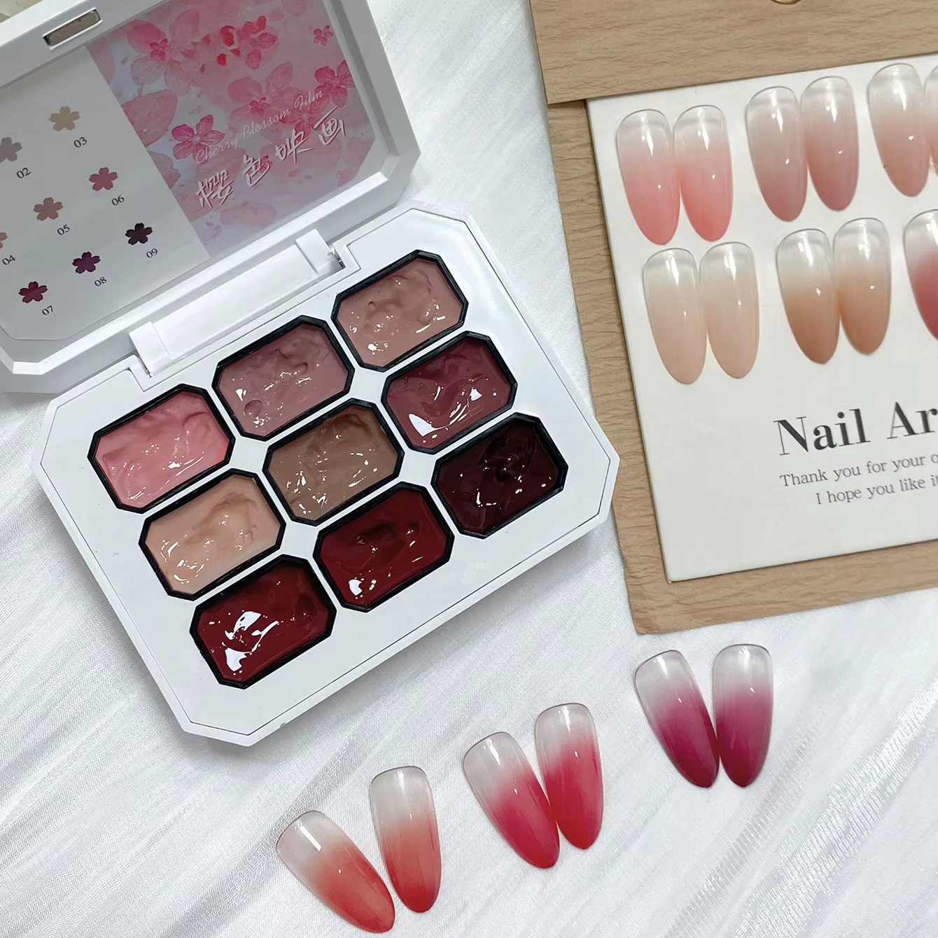 Vernis à ongles gel de peinture 9 couleurs