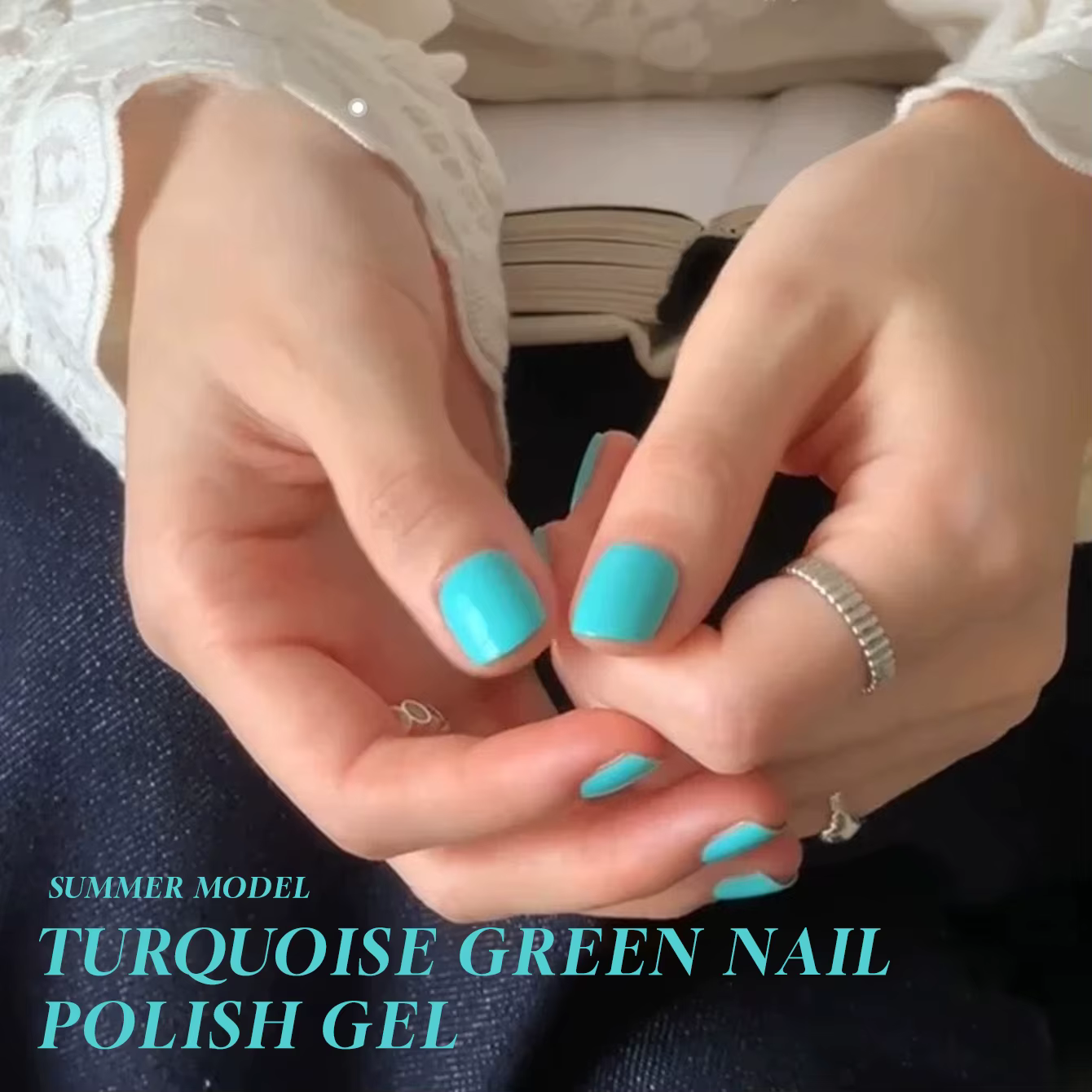 MIANEL 12ML 2026 Vernis à ongles gel vert turquoise