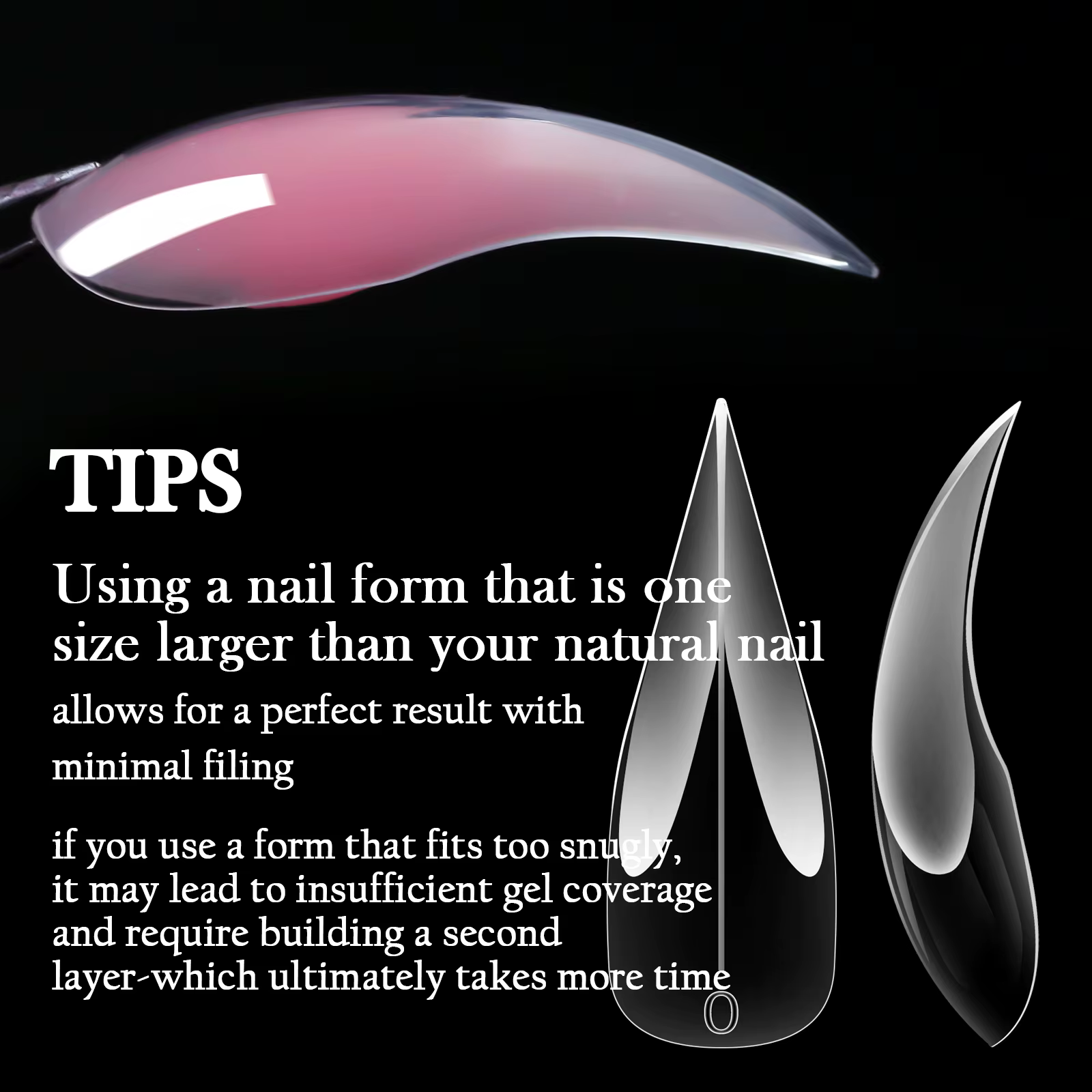 Nouvelles formes d'ongles à griffe d'aigle 140 pièces pointes d'extension en cristal pour ongles en Gel rapides Kit