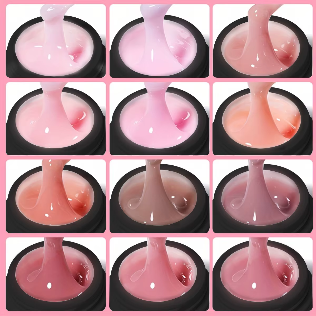 1 pot 30g Poly Gel pour ongles UV LED durci constructeur Gel