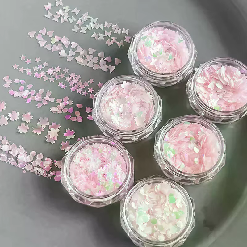 Paillettes de sirène irrégulières pour Nail Art