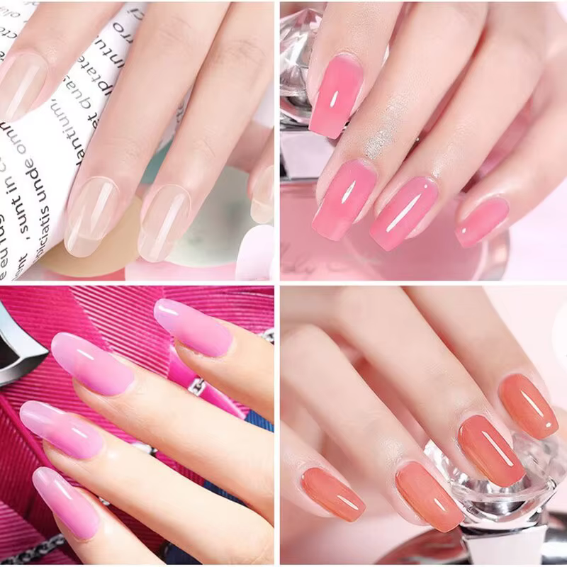 30ml Extension rapide Gel vernis Solution antidérapante Gel brosse ongles liquide Permanent indolore acrylique Nail Art