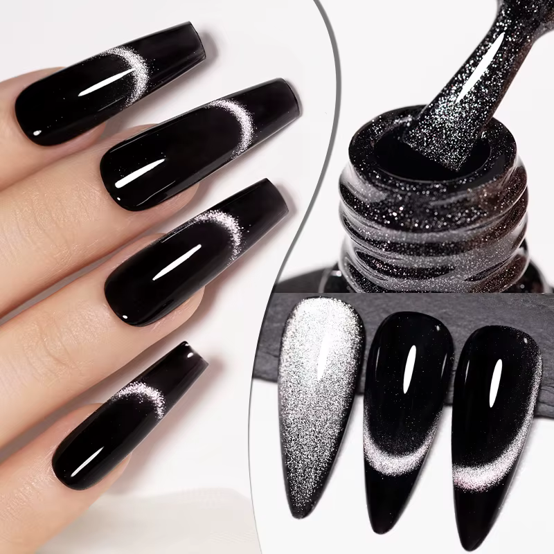 Vernis à ongles Gel à paillettes magnétiques