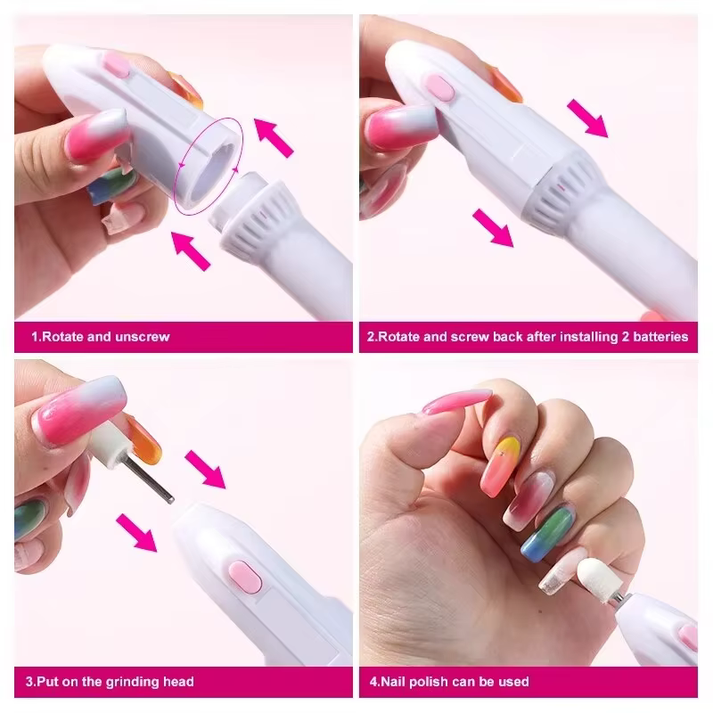 Kit de perceuse à ongles électrique