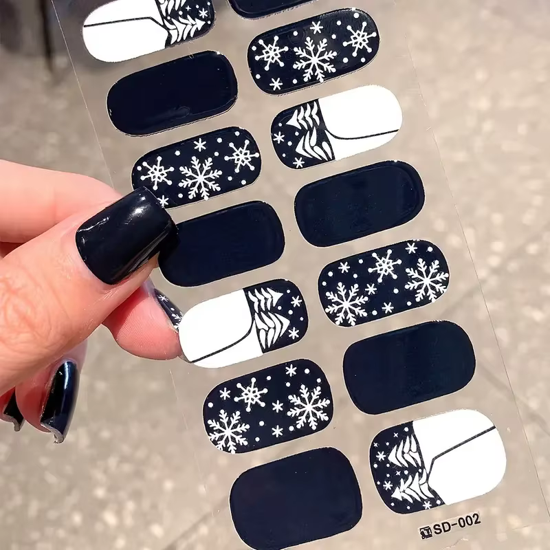 Autocollants pour ongles de noël
