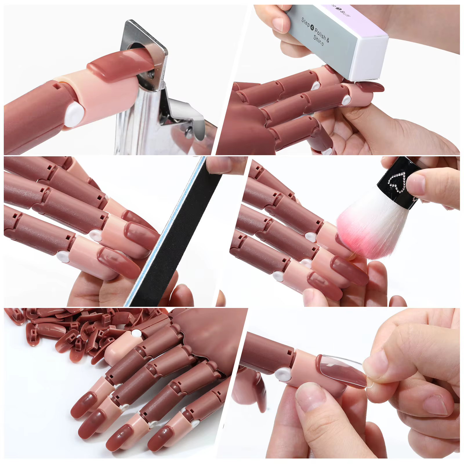 Nail Art pratique main manucure
