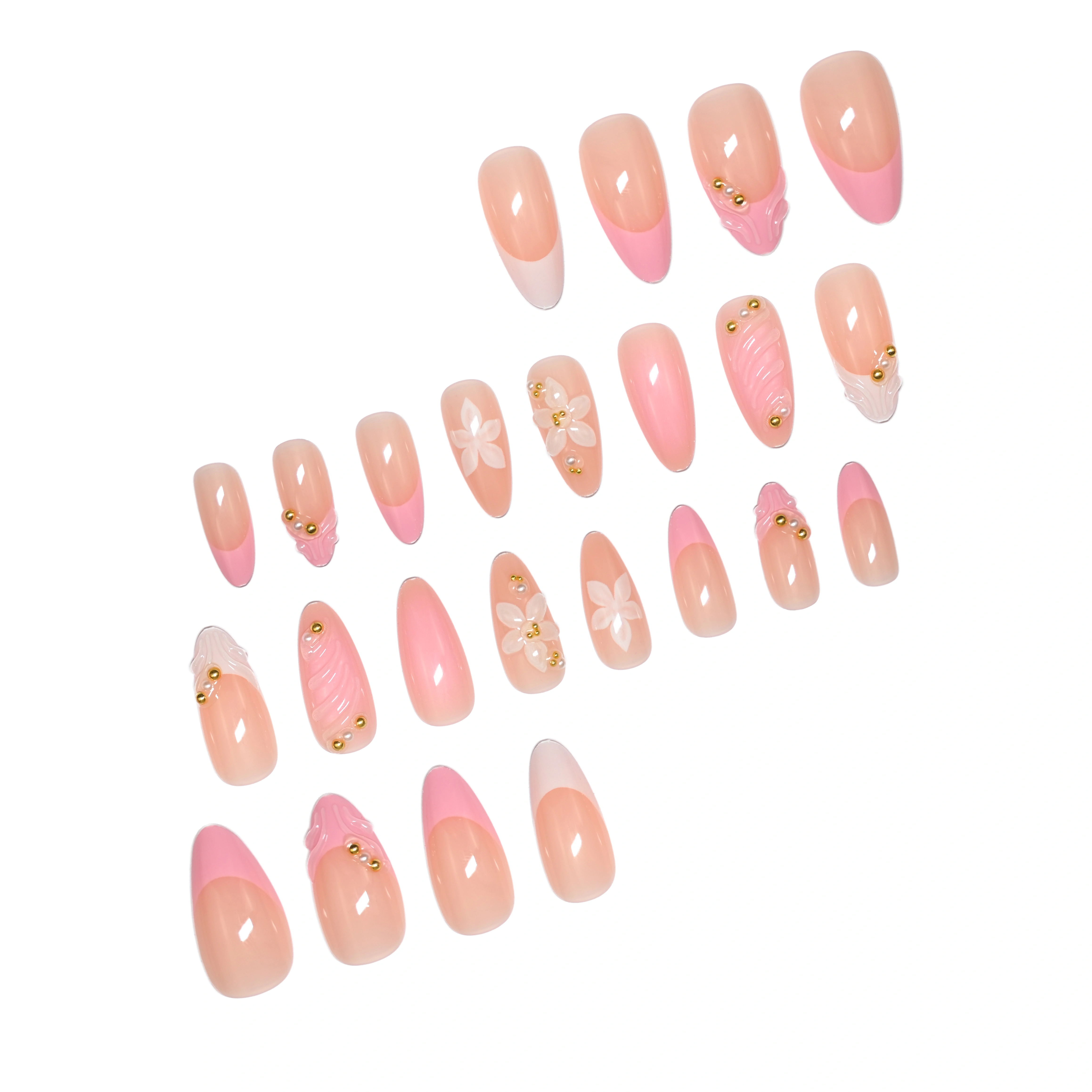 Transformez vos ongles | 24 faux ongles à presser