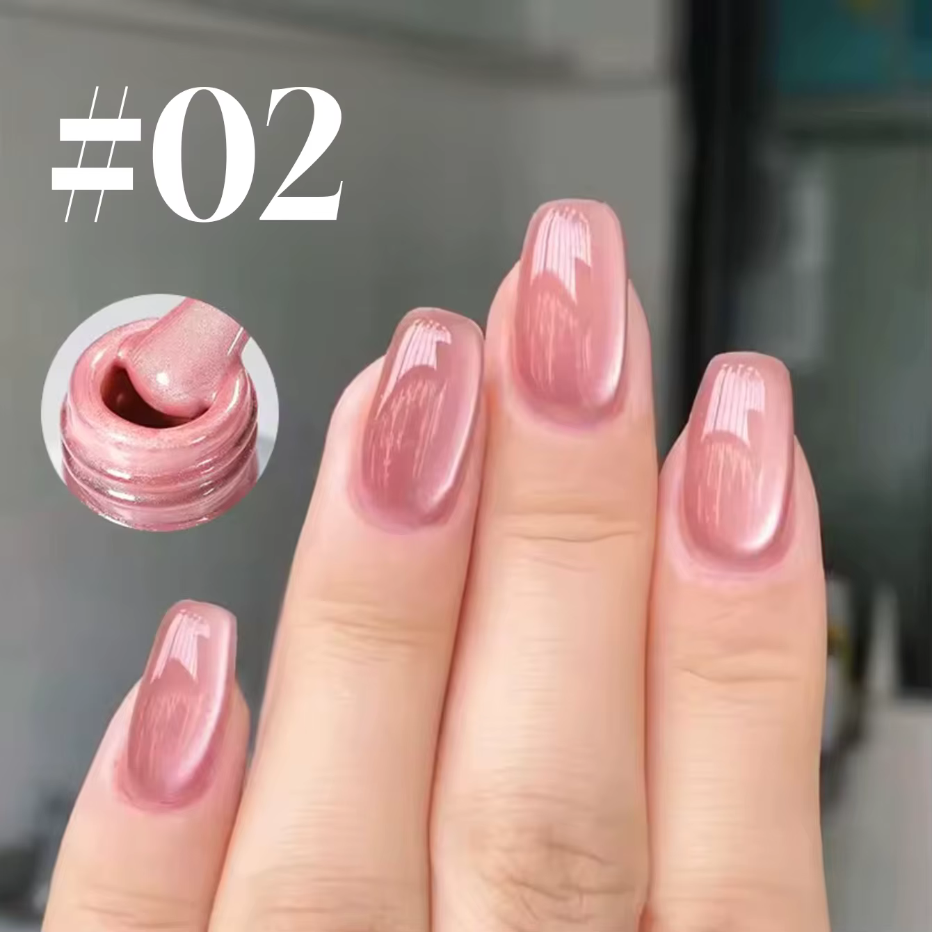 ZH automne et hiver ongles orteil vente blanchiment perle de verre oeil de chat Gel vernis