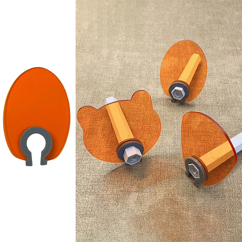 Dispositifs de Salon de beauté des ongles, déflecteur bloquant la lumière en acrylique pour lampe UV à ongles de forme droite, lunettes de protection Anti-lumière bleue