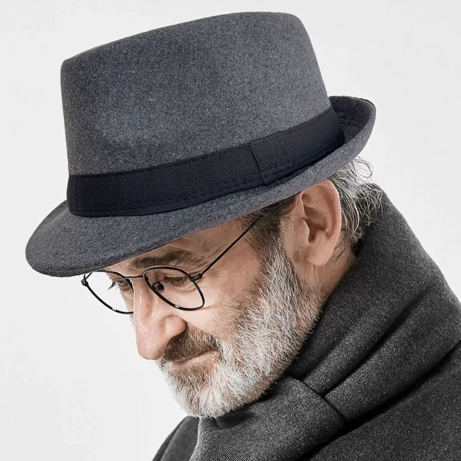 Chapeaux de Jazz en feutre britannique pour hommes d'âge moyen, seau unisexe en laine, automne hiver, casquettes magiques pour fête de mariage, nouvelle collection 2025