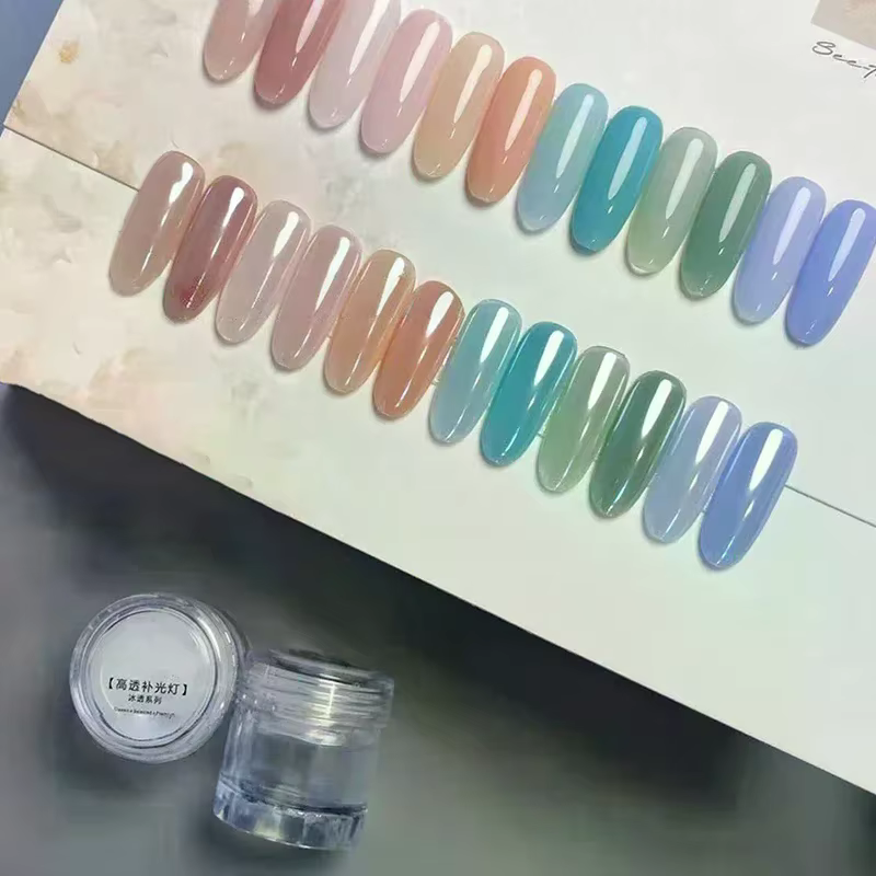 1 pot placage Aurora Chrome poudre à ongles Orange haute brillance clair de lune miroir Fine paillettes Pigment